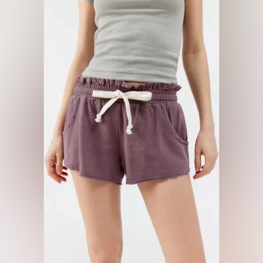 BDG Naomi Linen Micro Shorts